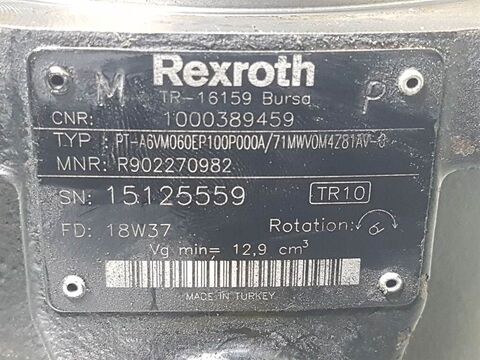 Sonstige 1000389459-Rexroth A6VM060EP100-Drive motor