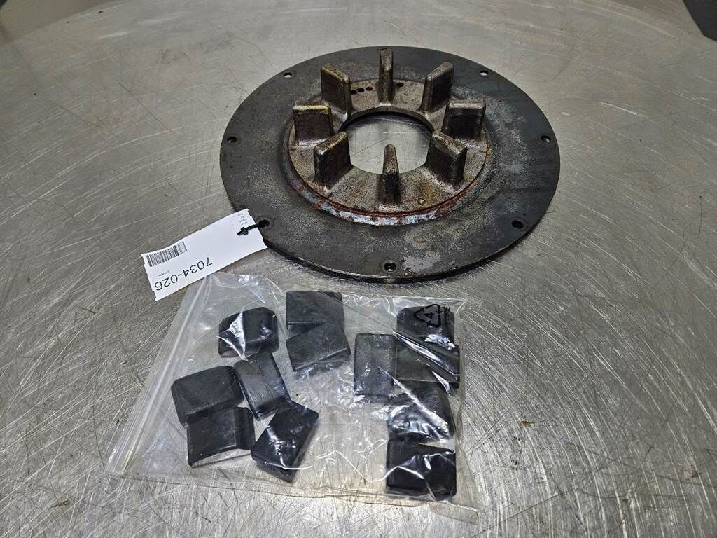 FLEX D-E-275-Flange coupling/Flanschkup 2