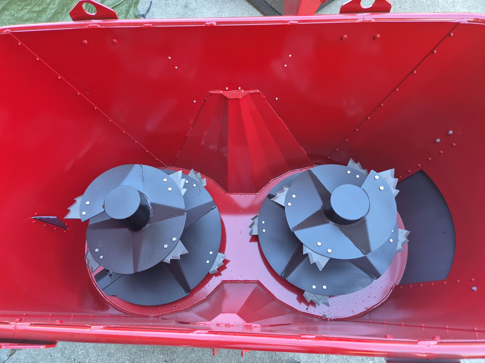 elektrischer Futtermischer MINI double 2 m³ 2