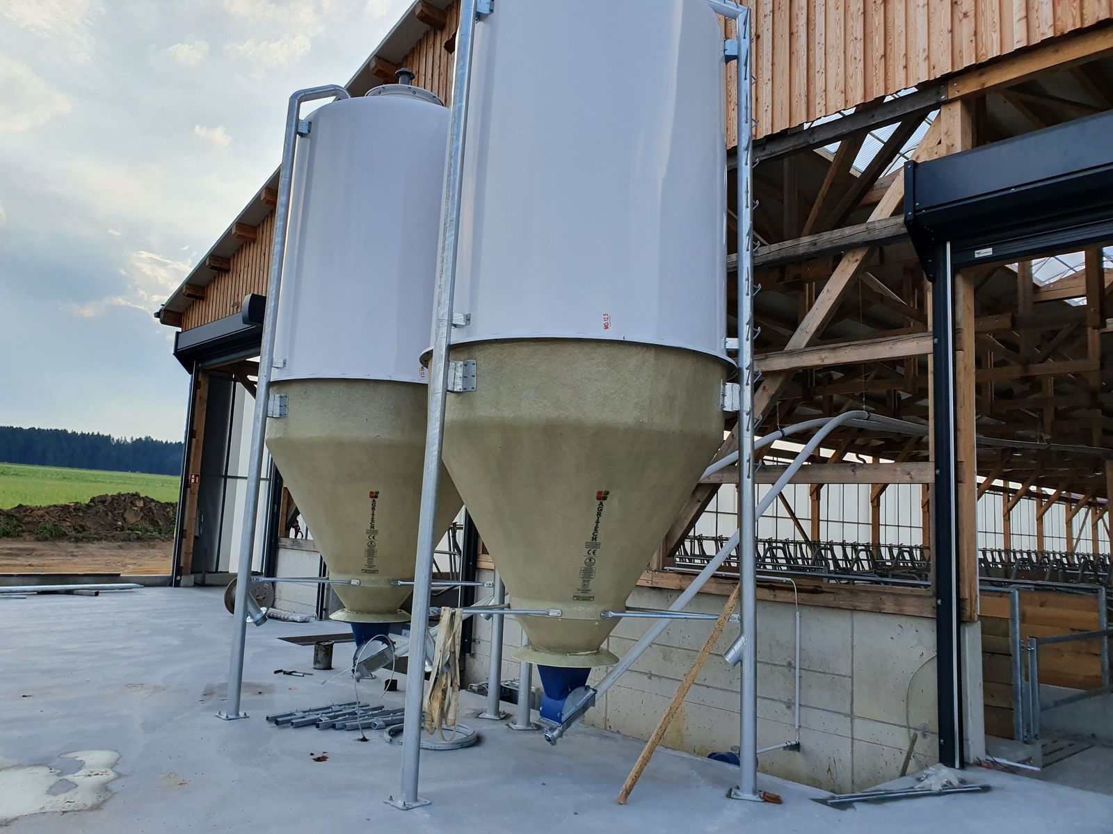 Futtermittelsilo - Polyestersilo GFK 3