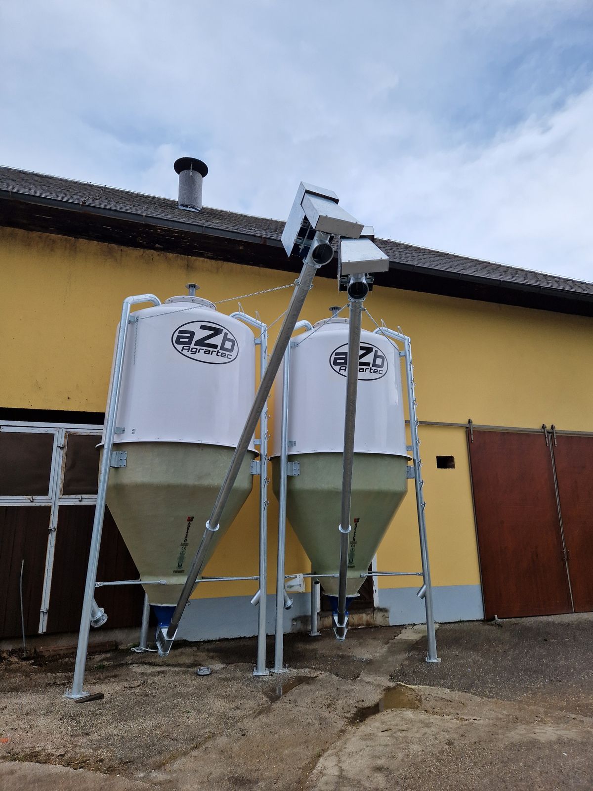 Futtermittelsilo - Polyestersilo GFK 1