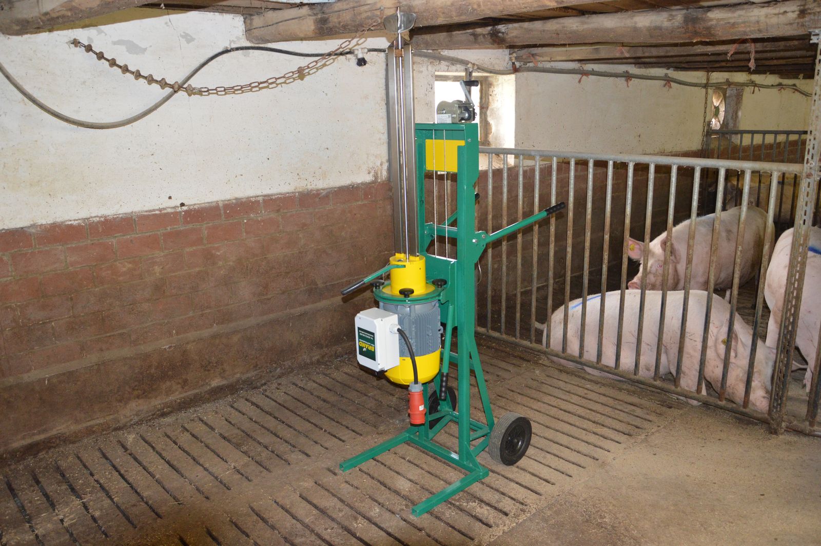 Brand Gülletechnik Spaltenmixer Schweine BMM Mini-Mix 1,0 m Schwert 3