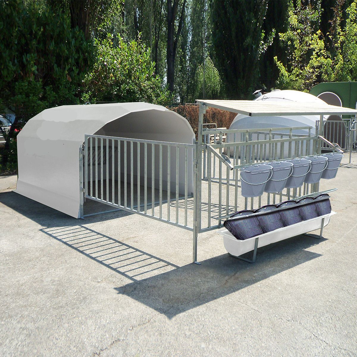 Iglu / Gruppeniglu / Kälberiglu aZb Deluxe 5 1