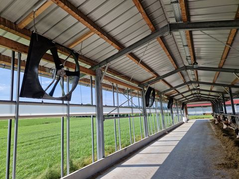 Sonstige Orkan Ventilator DM 140 - Stallventilator mit Po