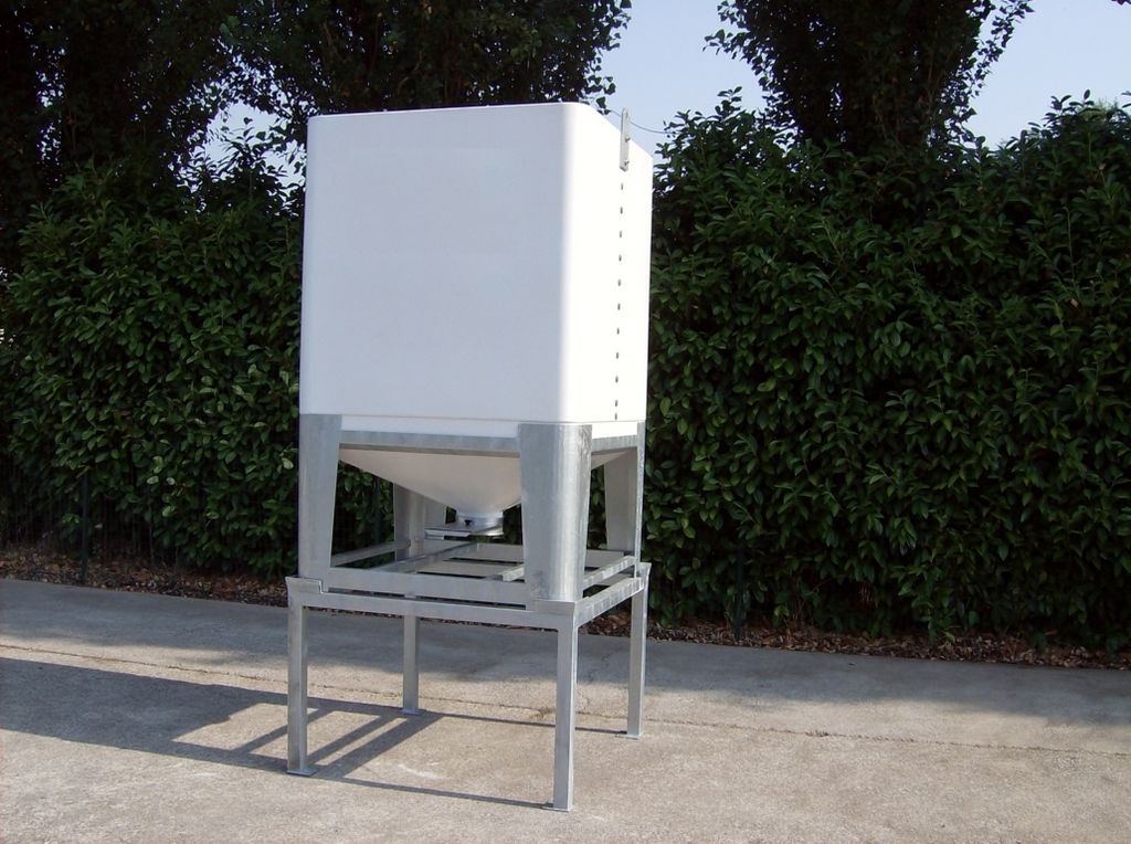 Polyestersilo Kleinsilo GFK 2 m³ 3