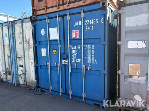 Sonstige Container 20 fot Blå