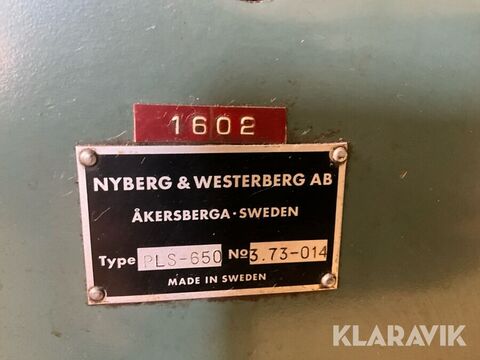 Nyberg Westberg PLS-650 3