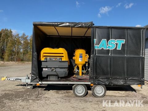 Sonstige Komplett blästervagn Atlas Copco/Norexco