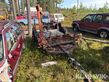 Sonstige Traktorvagn med kran hydraulisk luft