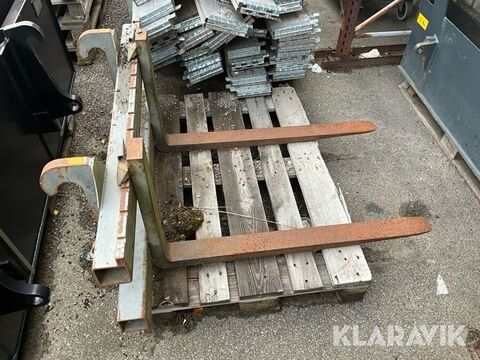 Pallgafflar Norje zettelmeyer, 2500 kg 3