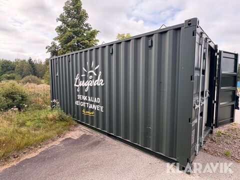 Sonstige Container 20 fot med solcell och batteri
