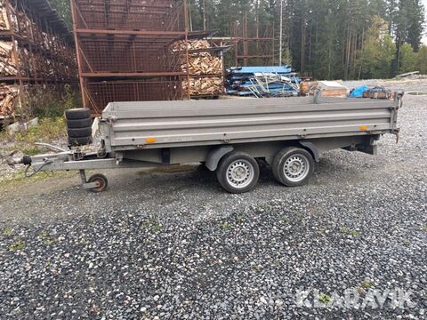 Humbaur Tippsläp Humbaur 3,5 ton 3-vägs funktion 3