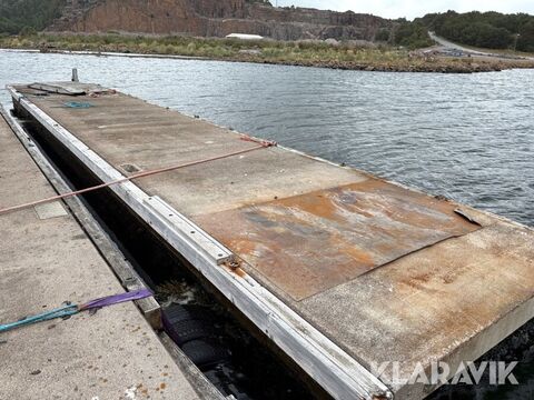Sonstige Flytbrygga Marinetek 15 meter