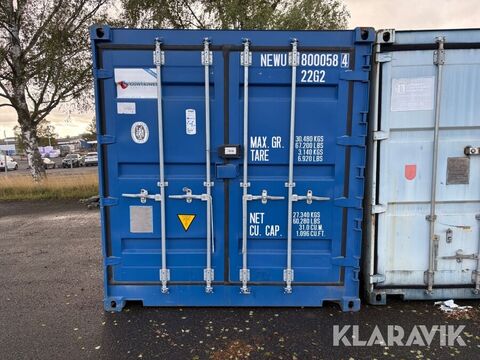 Sonstige Container Isolerad 20 fot öppningsbar långsida