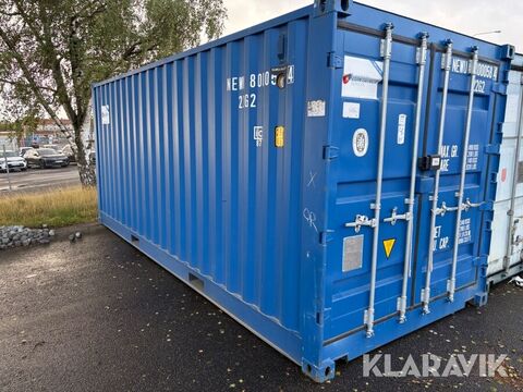Container Isolerad 20 fot öppningsbar långsida 2