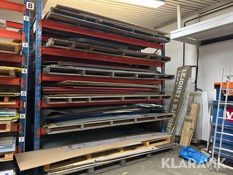 Sonstige Pallställage inklusive material