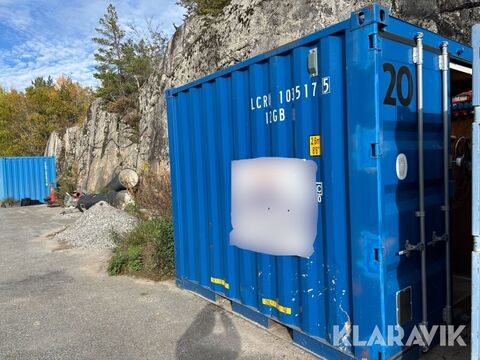 Sonstige Container isolerad 10-fot