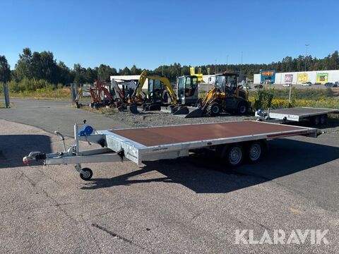 Sonstige Plattformssläp/Maskinsläp Temared