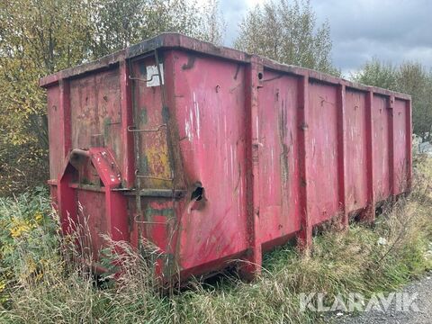 Sonstige Container fylld med på fälg