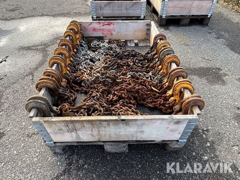 Länkar i varierande storlek - 28st 2