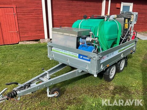 Sonstige ssläp med hetvattentvätt Brenderup / K-Heat