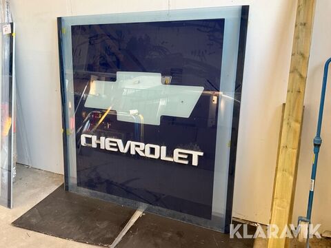 Skylt CHEVROLET 1