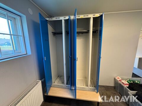 Omkläddningsskåp Gerdmans 3