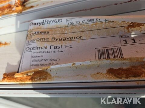 Trarydfönster Optimal 15 x 11 fast 2