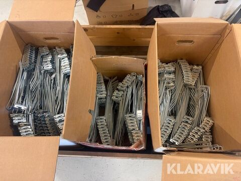 Sonstige Hyllhakar över 500 st, 2 längder