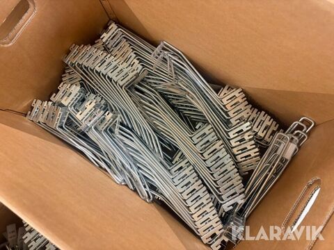 Hyllhakar över 500 st, 2 längder 2