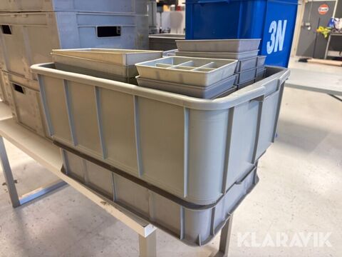 Plastbackar & Sortimentslådor Modulbox 80 st 2