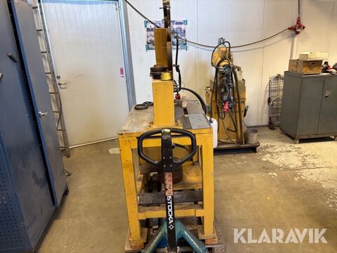 Hydraulisk press hemmabyggd 2