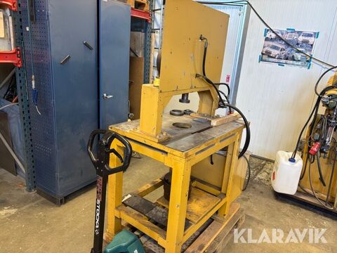 Hydraulisk press hemmabyggd 3
