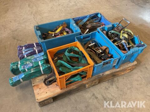 Sonstige Parti med spännband och stroppar