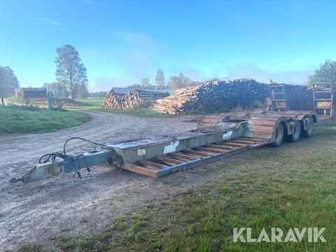 Sonstige Maskintrailer -30 ton