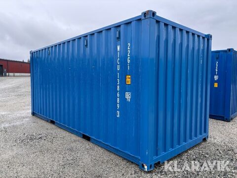 Container med hyllsystem 3
