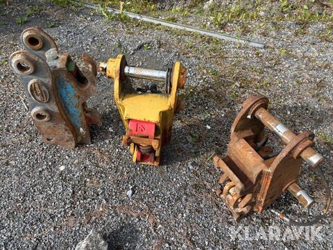 Sonstige Hydrauliska redskapsfästen 3st