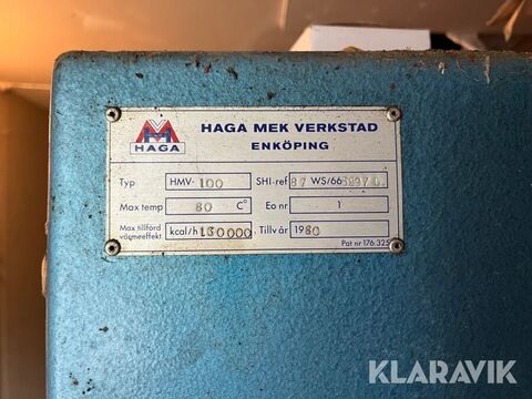 Sonstige Haga Mekaniska Verkstad HMV-100