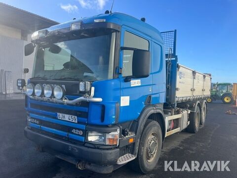 Scania 124G 420 Plogutrustad