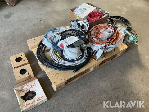 Sonstige Elkabel blandade
