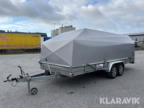 Sonstige transportsläp CO-Släpet med kåpa och tipp