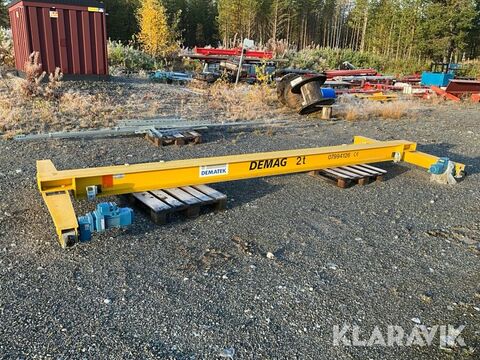 Sonstige Åkbana Demag med telfer motordriven