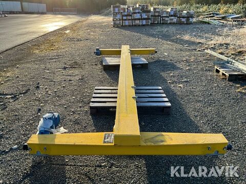 Åkbana Demag med telfer motordriven 3
