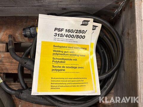 Slangpaket, jordkabel ESAB 3