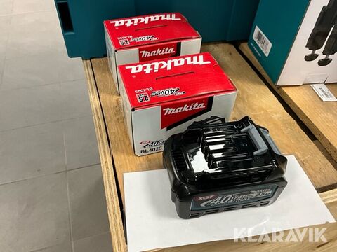 Makita 40Volt 2,5Ah