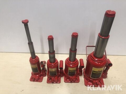 Domkraft 2 steg Redtool 4 st 2