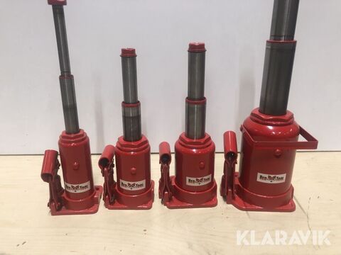 Domkraft 2 steg Redtool 4 st 3