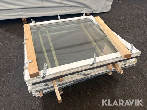 Salamander Plastfönster Salamander 3 st 2