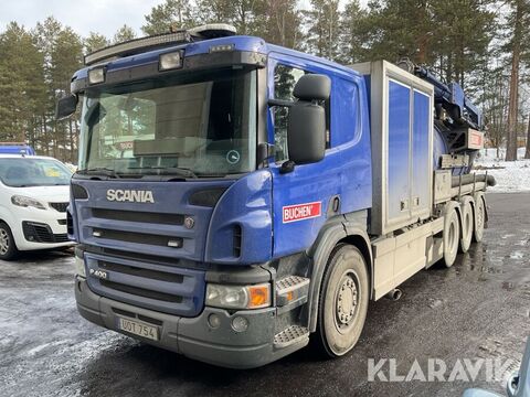 Sonstige Vakuumsugbil Scania lågbyggd