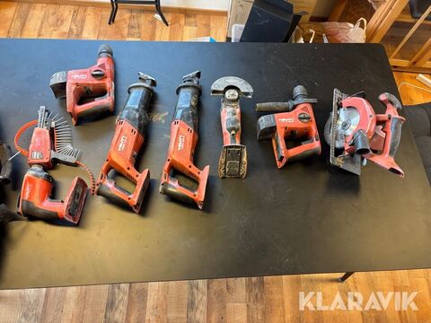Combokit Hilti - Totalt 7 maskiner 2